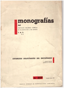 ESFUERZOS SOLICITANTES DEL ENCOFRADO