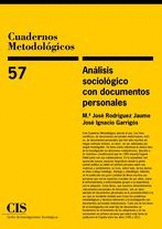 ANLISIS SOCIOLGICO CON DOCUMENTOS PERSONALES