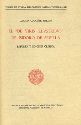 AL-DE VIRIS ILLVSRIBVS- DE ISIDORO DE SEVILLA