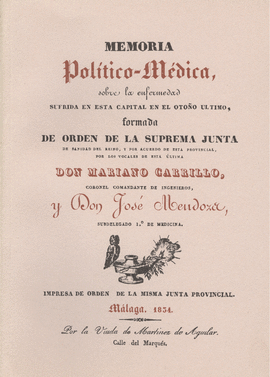 MEMORIA POL�TICO M�DICA