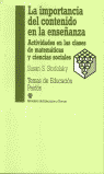 LA IMPORTANCIA DEL CONTENIDO EN LA ENSE�ANZA