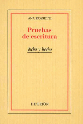 PRUEBAS DE ESCRITURA