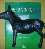 EL BURRO O BURRO LIBRO CON ESCULTURA