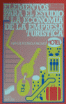 ELEMENTOS ESTUDIO ECONOMIA EMPRESA TURISTICA