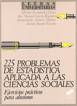225 PROBLEMAS ESTADISTICA APLICADA CC SS