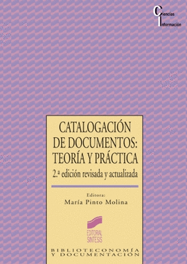 CATALOGACION DE DOCUMENTOS TEORIA