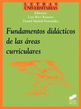 FUNDAMENTOS DIDACT AREAS CURRIC