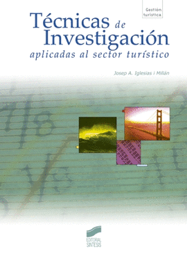 TECNICAS INVESTIGACION APLIC TURISMO