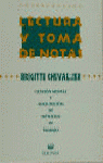 LECTURA Y TOMA DE NOTAS