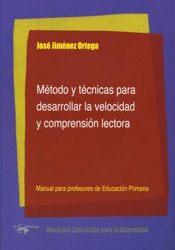 MTODO Y TCNICAS PARA DESARROLLAR LA VELOCIDAD Y COMPRENSIN LECTORA