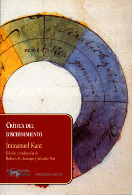 CR�TICA DEL DISCERNIMIENTO