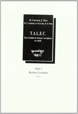 T.A.L.E.C.-MATERIAL SOBRE-3 CATALAN