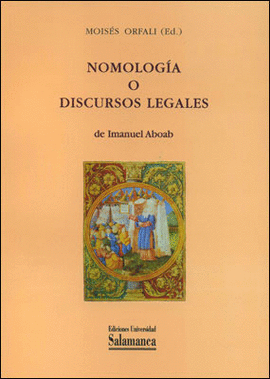 NOMOLOGA O DISCURSOS LEGALES DE IMANUEL ABOAB