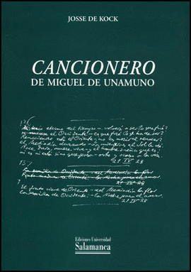 CANCIONERO DE MIGUEL DE UNAMUNO