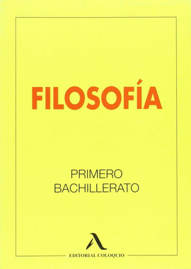 FILOSOF�A. PRIMERO BACHILLERATO