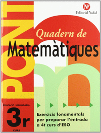PONT, MATEMATIQUES, 3 ESO