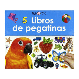 5 LIBROS DE PEGATINAS