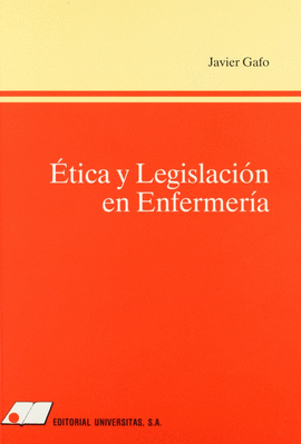 �TICA Y LEGISLACI�N EN ENFERMER�A