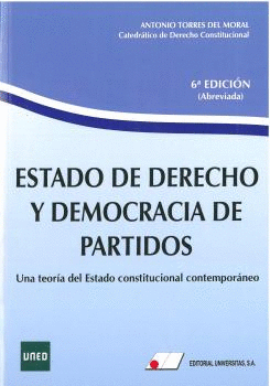 ESTADO DE DERECHO Y DEMOCRACIA DE PARTIDOS- 6 EDICION (ABREVIADA)