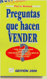 PREGUNTAS QUE HACEN VENDER