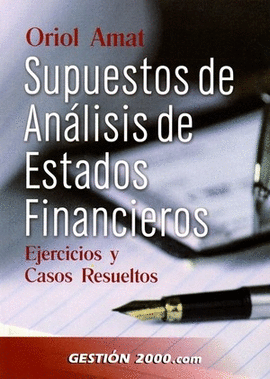 SUPUESTOS DE ANLISIS DE ESTADOS FINANCIEROS