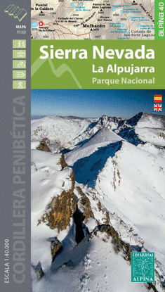 SIERRA NEVADA. LA ALPUJARRA 1:40.000