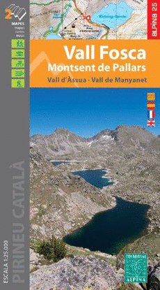 VALL FOSCA-MONTSENT DE PALLARS 1:25.000