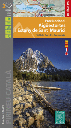 P.N. AIGUESTORTES I ESTANY DE SANT MAURICI 1:25.000