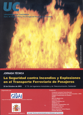 LA SEGURIDAD CONTRA INCENDIOS Y EXPLOSIONES EN EL TRANSPORTE FERROVIARIO DE PASA