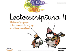 LECTOESCRIPTURA 4 LLETRES ENCANTADES