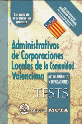 ADMINISTRATIVOS CORPORACIONES LOCALES COMUNIDAD VALENCIANA TESTS