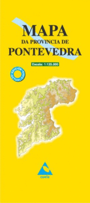 MAPA DA PROVINCIA DE PONTEVEDRA  2000