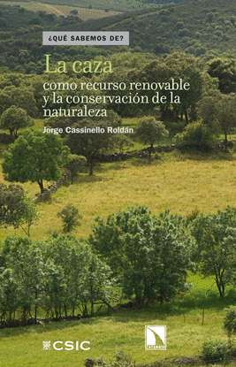 CAZA COMO RECURSO RENOVABLE