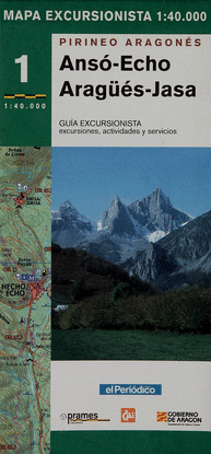 MAPA EXCURSIONISTA ANS�-ECHO, ARAG��S-JASA