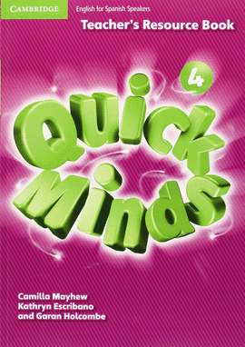 QUICK MINDS LEVEL 4 TEACHER'S RESOURCE BOOK