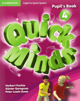 QUICK MINDS LEVEL 4 PUPIL'S BOOK WITH ONLINE INTERACTIVE ACTIVITIES