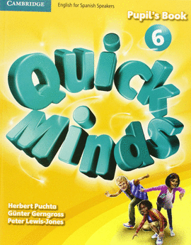 QUICK MINDS LEVEL 6 PUPIL'S BOOK WITH ONLINE INTERACTIVE ACTIVITIES