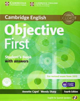 (4 ED) OBJECTIVE FIRST W/KEY (+WB) (+CD) (SEL