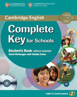 COMPLETE KEY FOR SCHOOLS STS (+CDROM) (SPANIS
