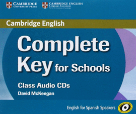 COMPLETE KEY FOR SCHOOLS CLASS (CD) (SPANISH