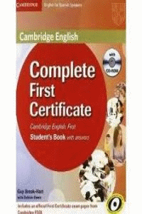 (2) COMPLETE FIRST CERTIFICATE WB (+CD) (SPAN