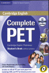 COMPLETE PET FOR SPANISH SPEAKERS STUDENT'S BOOK WITHOUT ANSWERS WITH CD-ROM