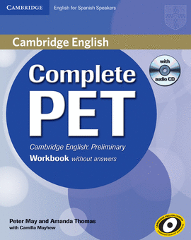 COMPLETE PET WB (+CD) (SPANISH ED)