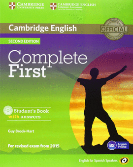 (2 ED) COMPLETE FIRST W/KEY (+CD) (SPANISH ED