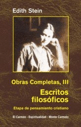 EDIHT STEIN. OBRAS COMPLETAS III