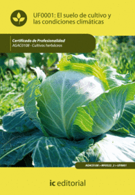 EL SUELO DE CULTIVO Y LAS CONDICIONES CLIM�TICAS. AGAC0108 - CULTIVOS HERB�CEOS