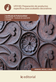 PREPARACI�N DE PRODUCTOS ESPEC�FICOS PARA ACABADOS DECORATIVOS. MAMR0208 - ACABA