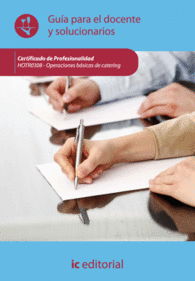 OPERACIONES BSICAS DE CATERING. HOTR0308 GUA PARA EL DOCENTE Y SOLUCIONARIOS