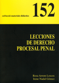 LECCIONES DE DERECHO PROCESAL PENAL