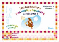LECTOESCRITURA. CONSONANTES 3. PAUTA